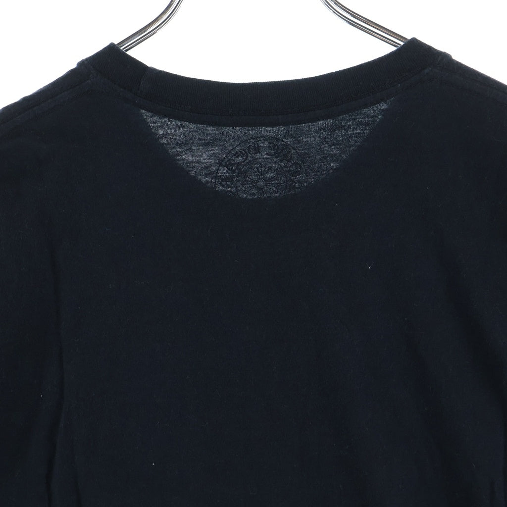 CHROME HEARTS(クロムハーツ) FOTI JARVIS フォティ ジャービス フロントプリント クルーネック半袖Tシャツ ショートスリーブカットソー ブラック
