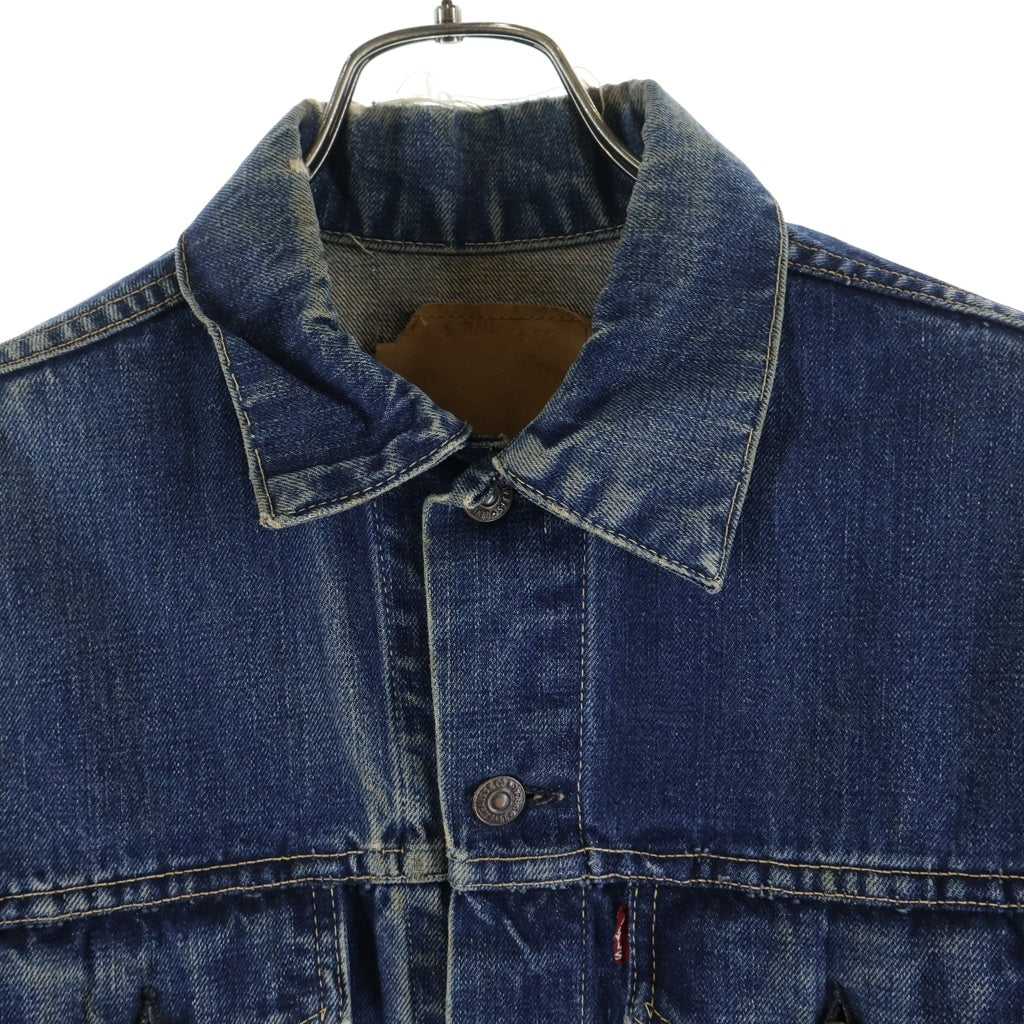 Levi's(リーバイス) 60s VINTAGE 70505 557 W NAME DENIM JACKET ヴィンテージ ダブルネーム ボタン裏O BIG E 均等V デニムトラッカージャケット インディゴ