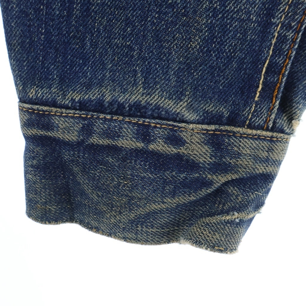 Levi's(リーバイス) 60s VINTAGE 70505 557 W NAME DENIM JACKET ヴィンテージ ダブルネーム ボタン裏O BIG E 均等V デニムトラッカージャケット インディゴ