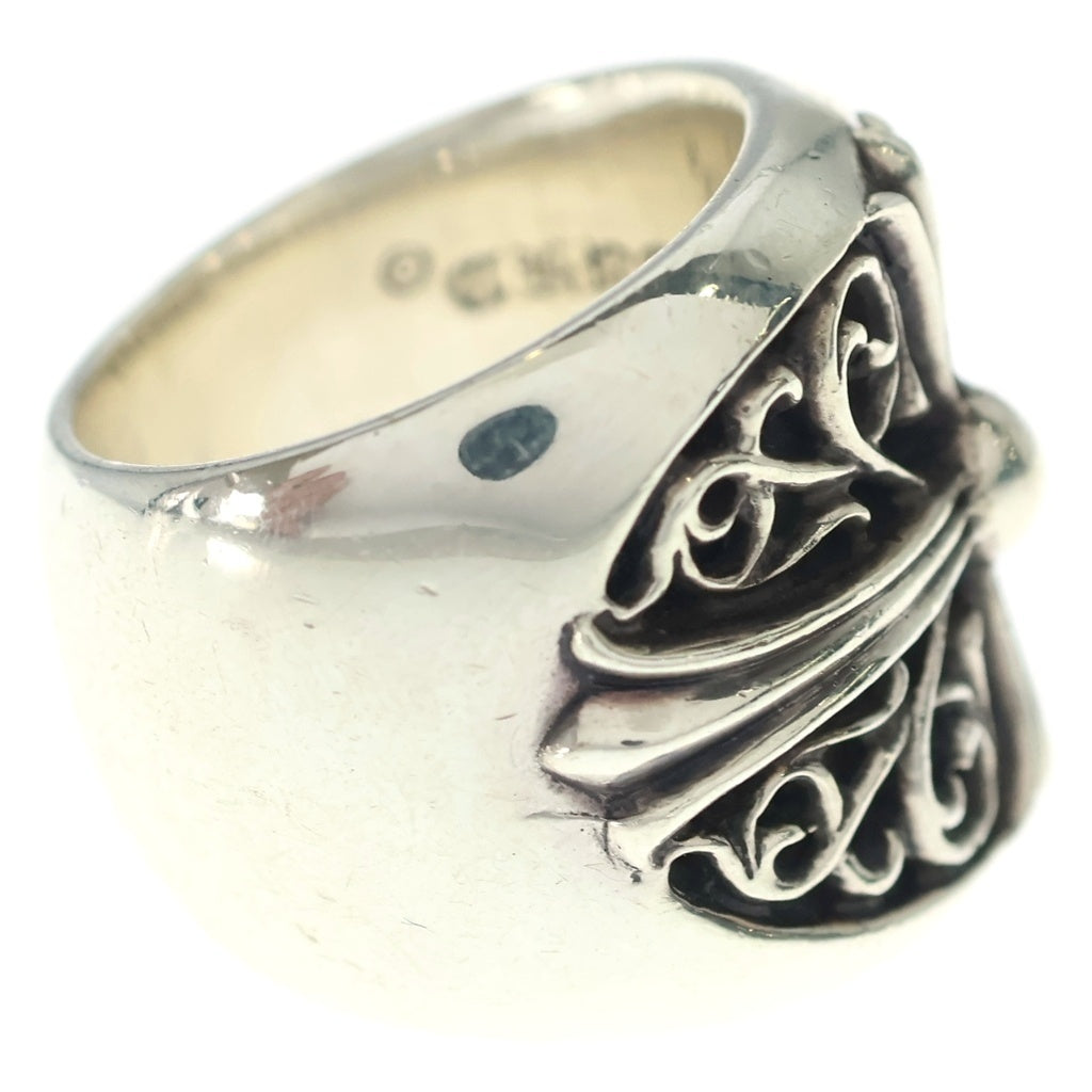 CHROME HEARTS(クロムハーツ) CLASSIC OVAL クラシックオーバルクロス リング シルバー BCA340