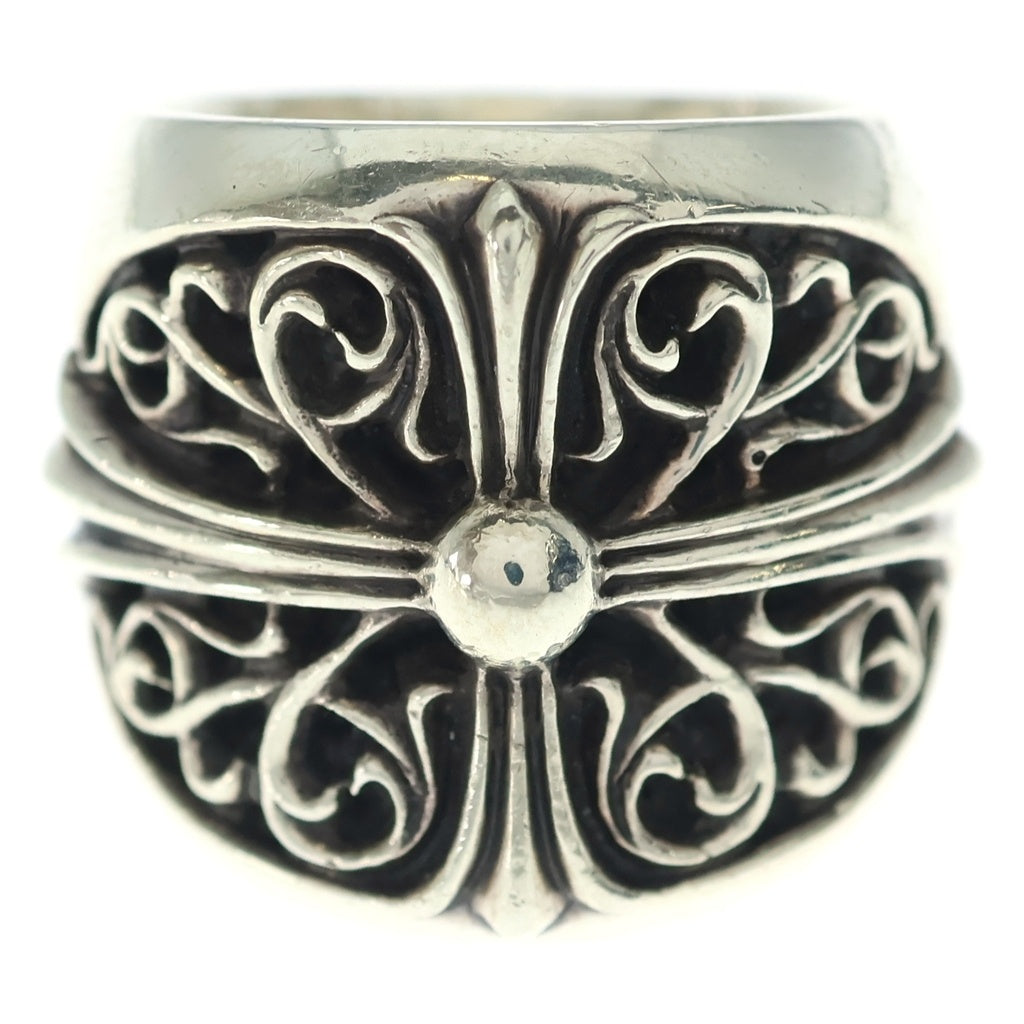 CHROME HEARTS(クロムハーツ) CLASSIC OVAL クラシックオーバルクロス リング シルバー BCA340