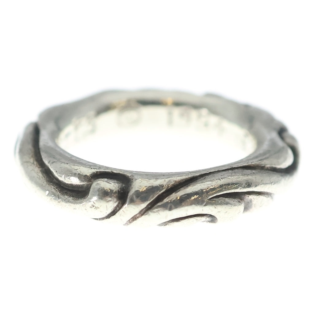 CHROME HEARTS(クロムハーツ) SCRL BAND スクロールバンド リング シルバー BCA351