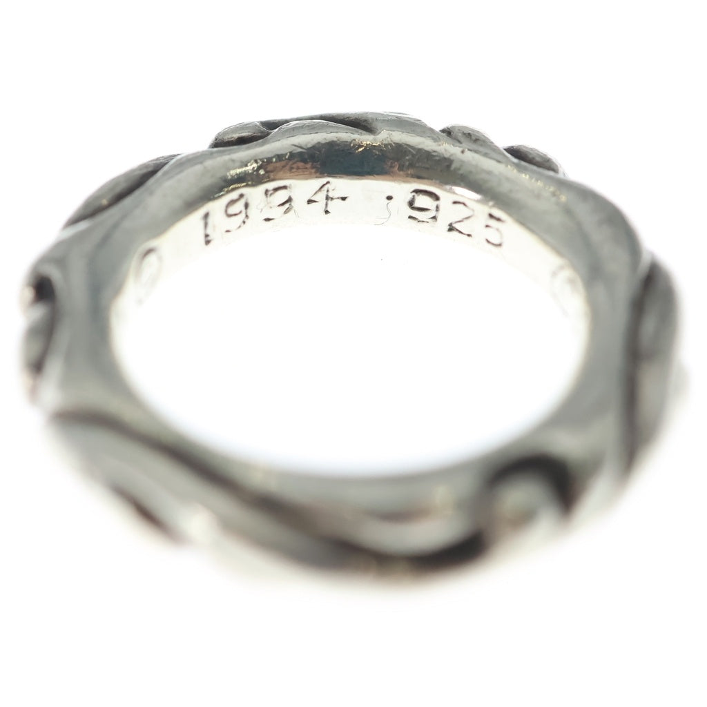 CHROME HEARTS(クロムハーツ) SCRL BAND スクロールバンド リング シルバー BCA351