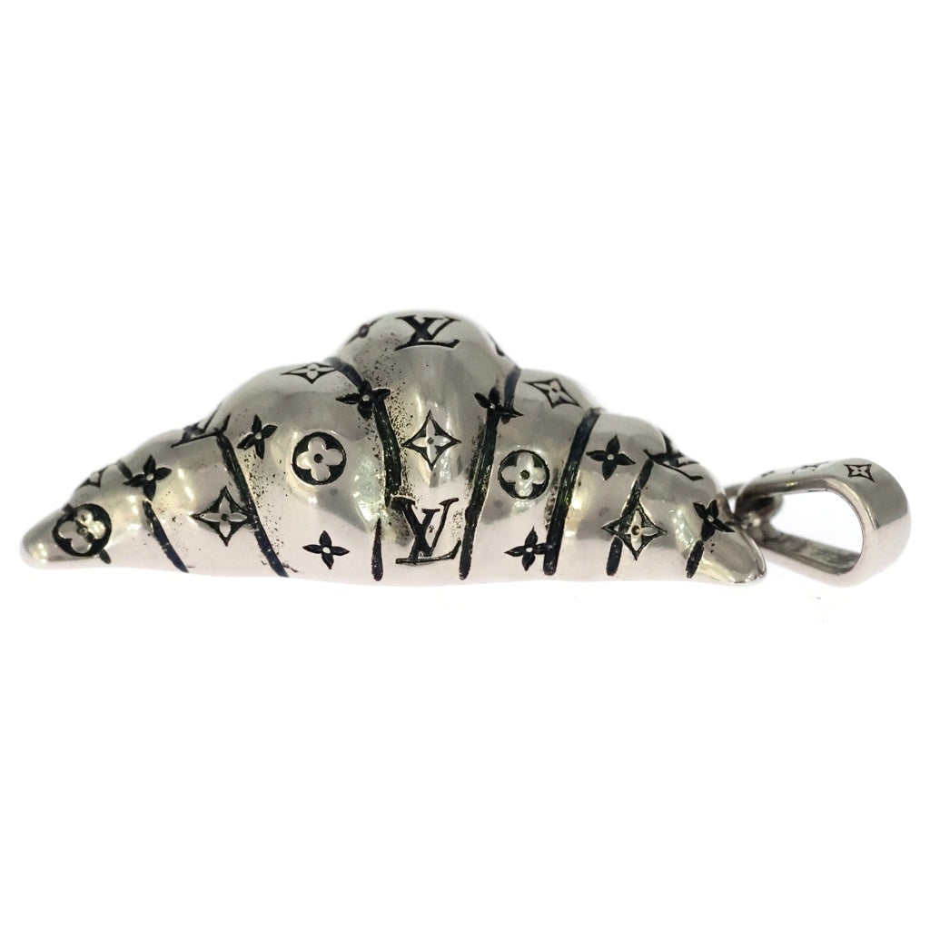 LOUIS VUITTON(ルイヴィトン) クロワッサンモチーフ モノグラム ミディアム ペンダントトップ M03127 シルバー