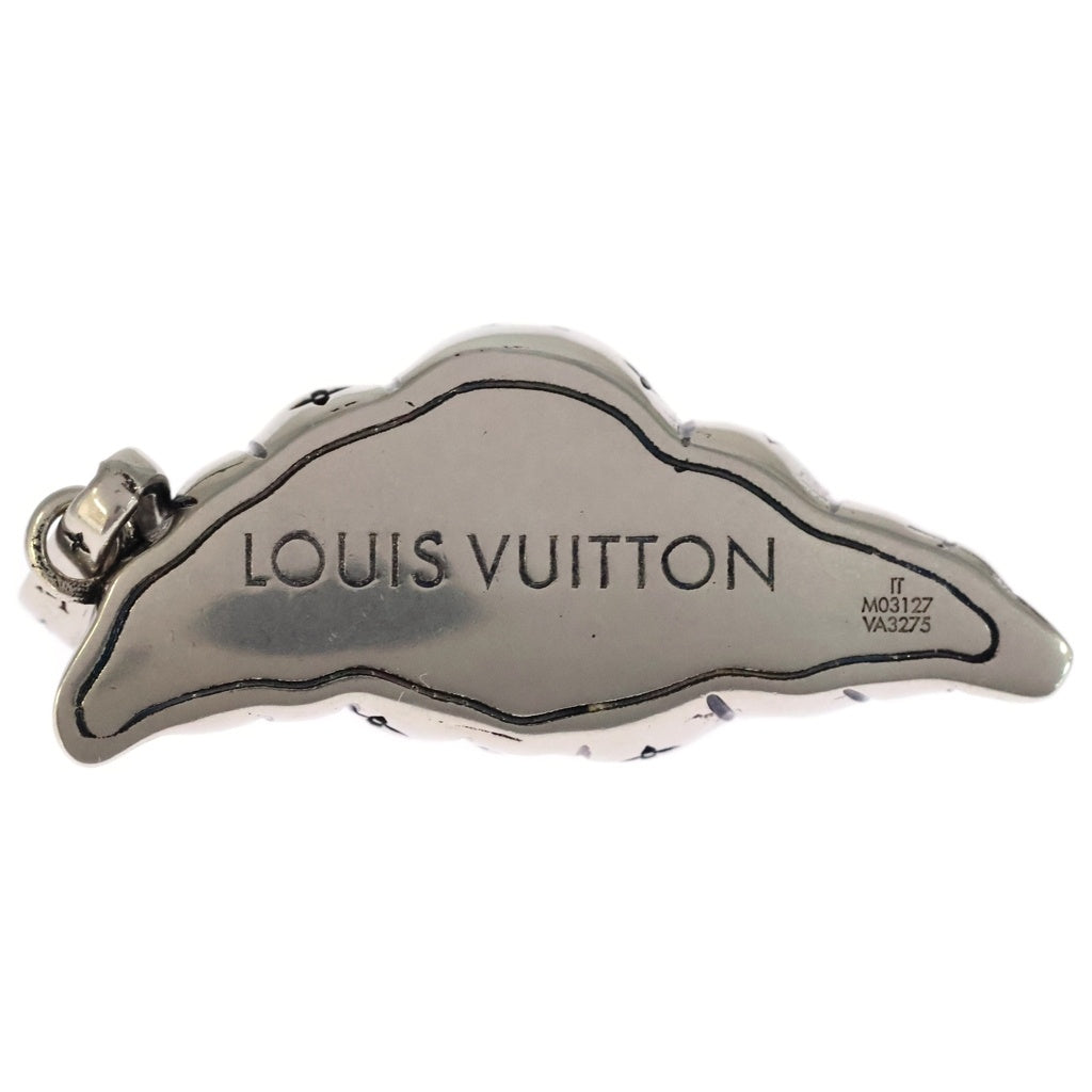 LOUIS VUITTON(ルイヴィトン) クロワッサンモチーフ モノグラム ミディアム ペンダントトップ M03127 シルバー