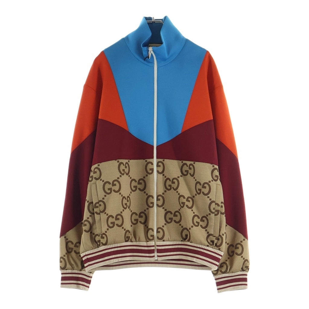 GUCCI(グッチ) 22AW ジャンボGGネオプレンジップジャケット ジャージ マルチカラー 693022 XJD9V