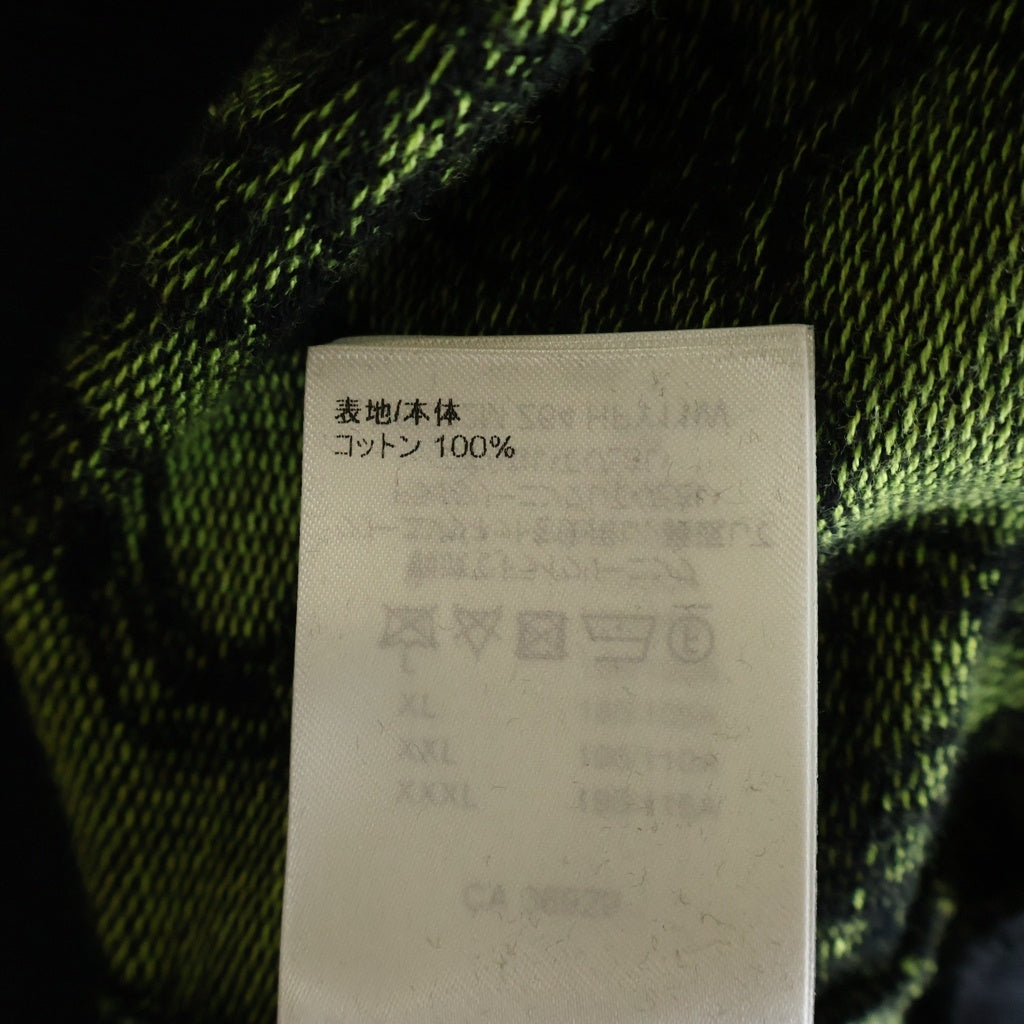 LOUIS VUITTON(ルイヴィトン) ウェイビーモノグラム 長袖 クルーネック ニット セーター 総柄 イエロー RM232M Z64 HPY11W