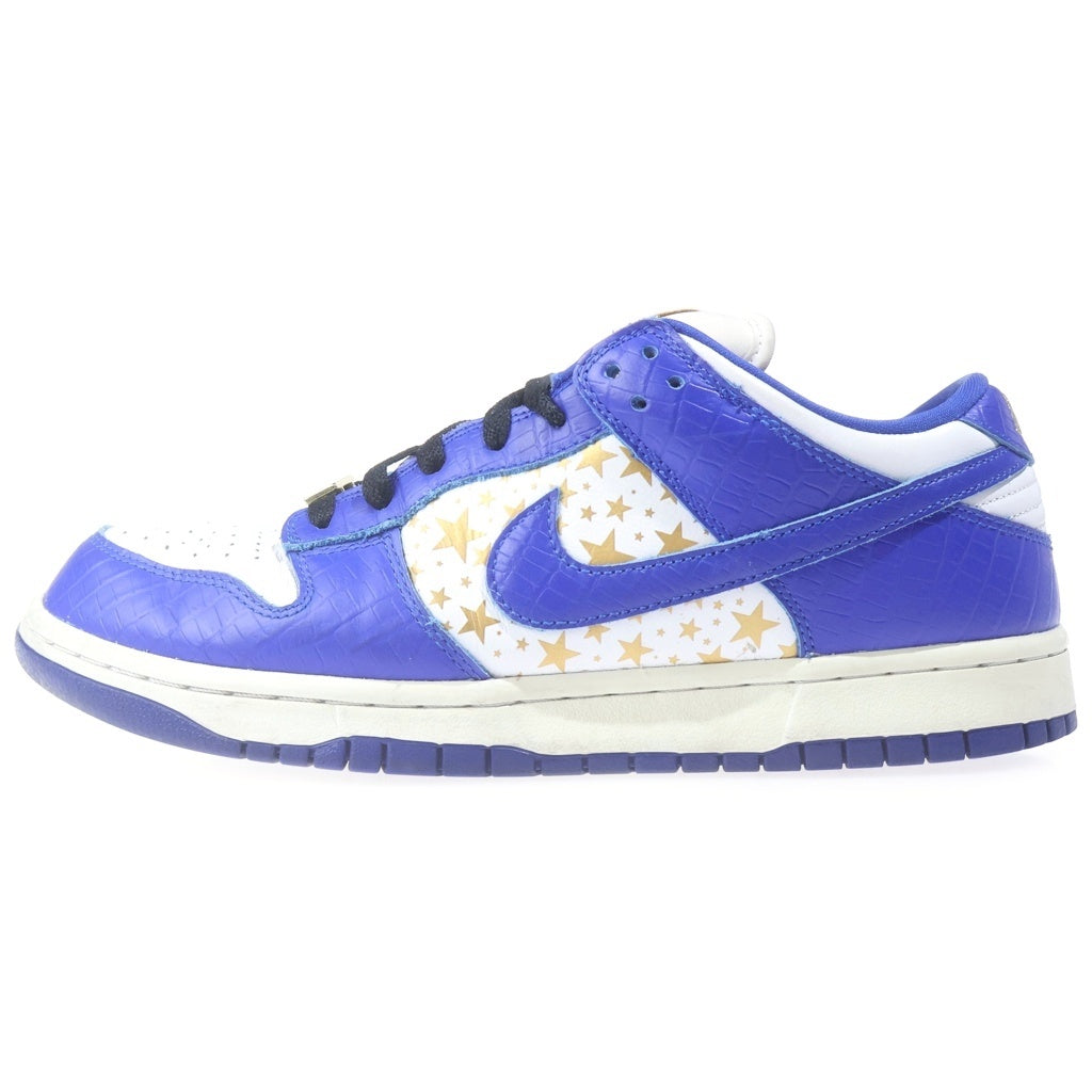 NIKE(ナイキ) 21SS ×SUPREME DUNK LOW OG シュプリーム ダンク ローカットスニーカー ブルー DH3228-100 US10/28cm