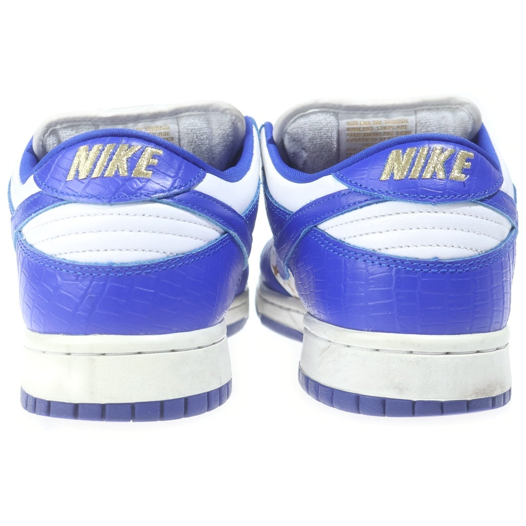 NIKE(ナイキ) 21SS ×SUPREME DUNK LOW OG シュプリーム ダンク ローカットスニーカー ブルー DH3228-100 US10/28cm