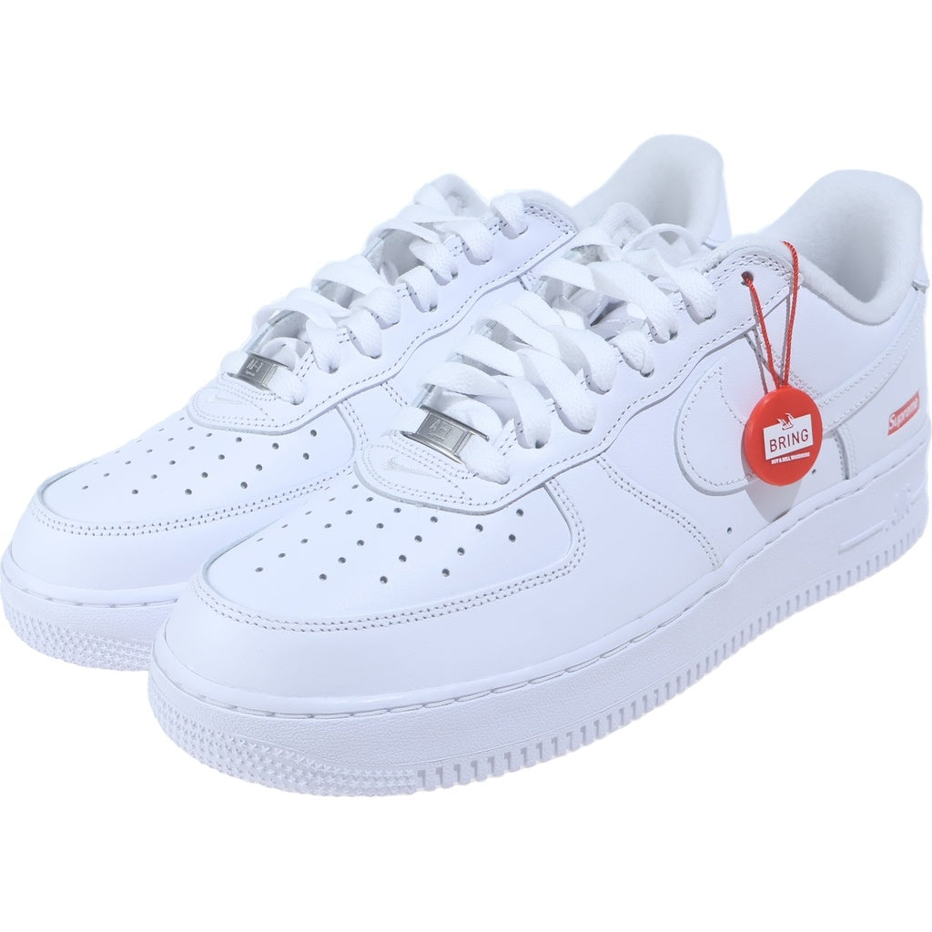 SUPREME(シュプリーム) AIR FORCE1 LOW エアフォース1 ローカットスニーカー ホワイト US9.5/27.5cm CU9225-100