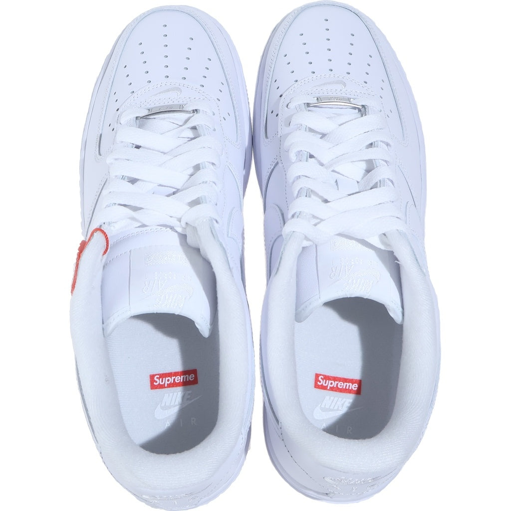 SUPREME(シュプリーム) AIR FORCE1 LOW エアフォース1 ローカットスニーカー ホワイト US9.5/27.5cm CU9225-100