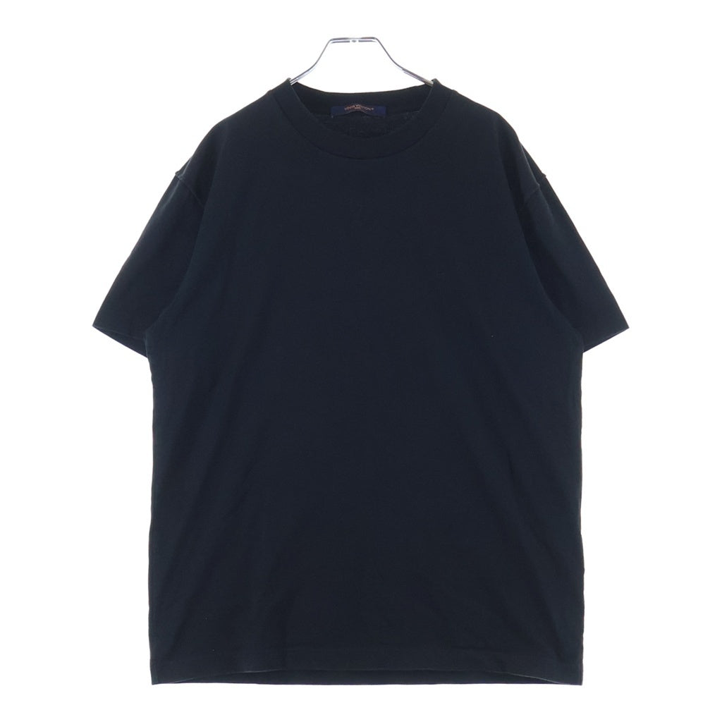 LOUIS VUITTON(ルイヴィトン) フロントLV クルーネック 半袖Tシャツ ブラック RM252MQ DT3