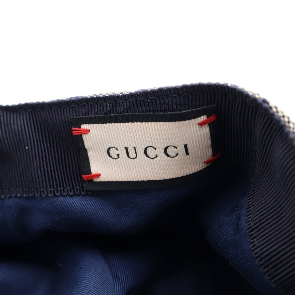 GUCCI(グッチ) GGキャンバス ベースボール キャップ ベージュ 200035 KQWGG