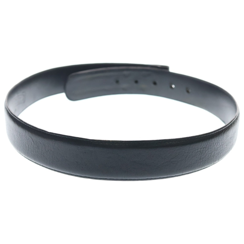 CHROME HEARTS(クロムハーツ) 1.5 STRAP 1.5インチ ホースシューリベッツ レザーベルトストラップ ブラック