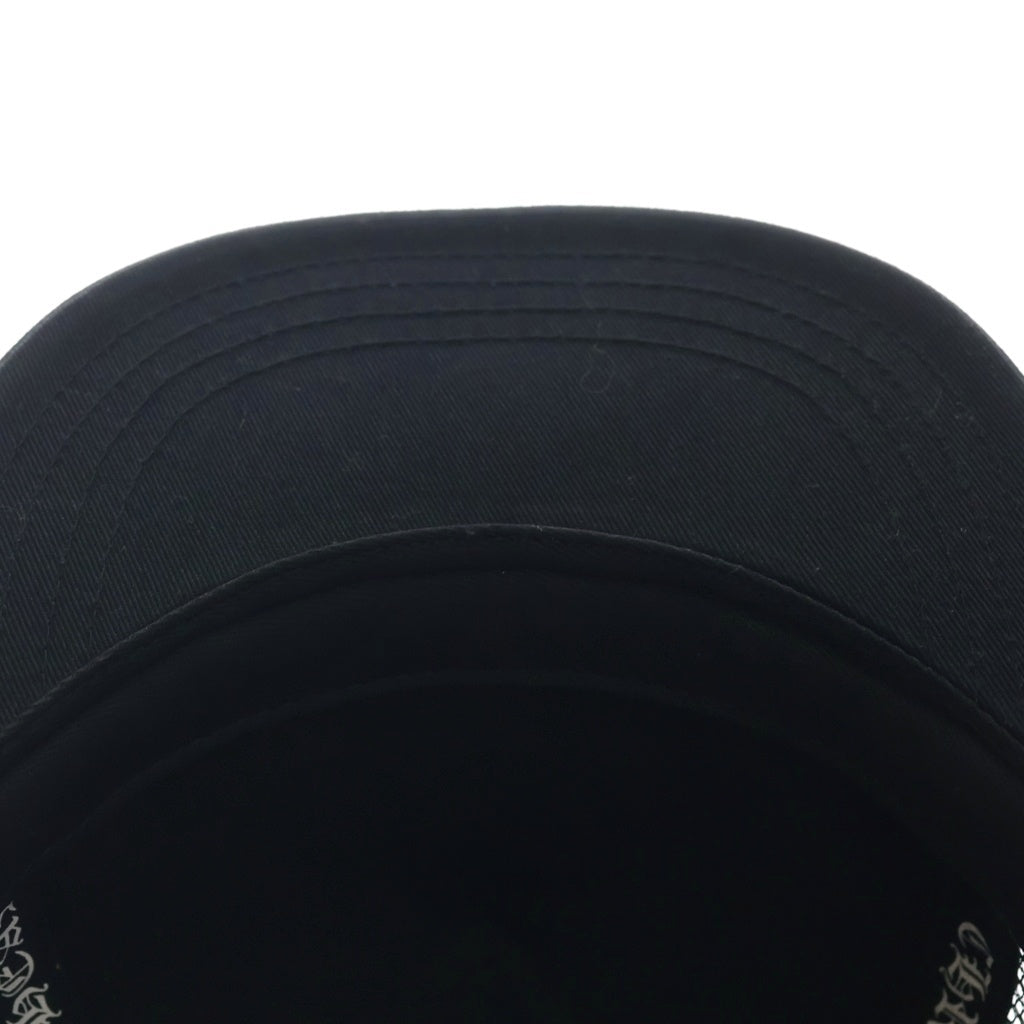 CHROME HEARTS(クロムハーツ) YELLOW CH PLUS TRUCKER CAP ラウンドCHプラス トラッカーキャップ メッシュ ブラック/イエロー