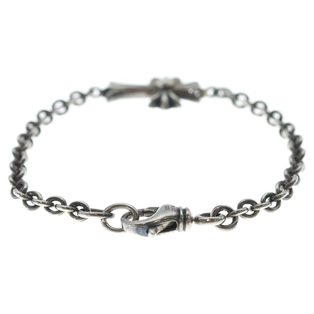 CHROME HEARTS(クロムハーツ) CHN TNY CH CRS タイニーCHクロスチェーン シルバーブレスレット