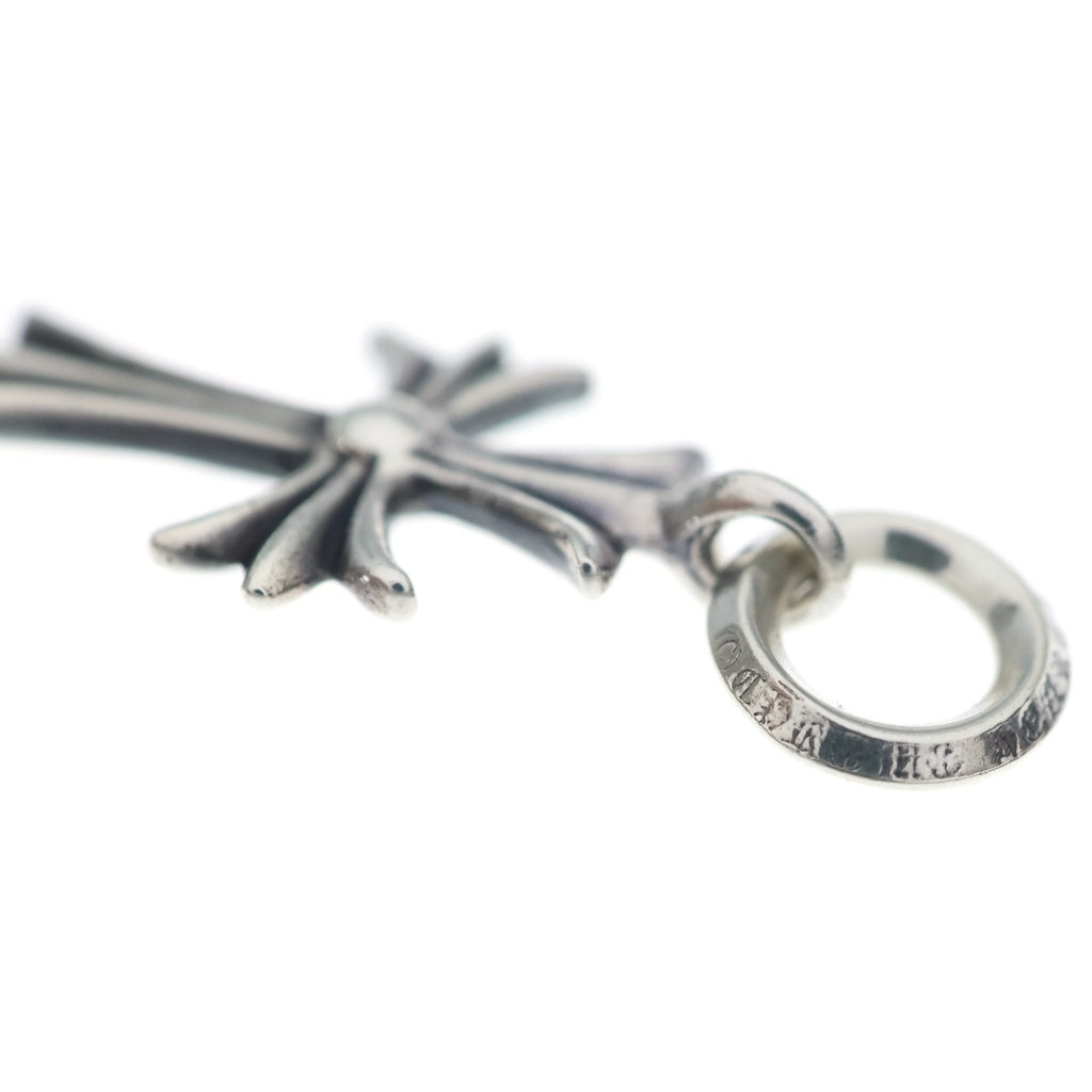 CHROME HEARTS(クロムハーツ) TINY CH CROSS タイニーCHクロス チャーム ネックレストップ シルバー BCA382