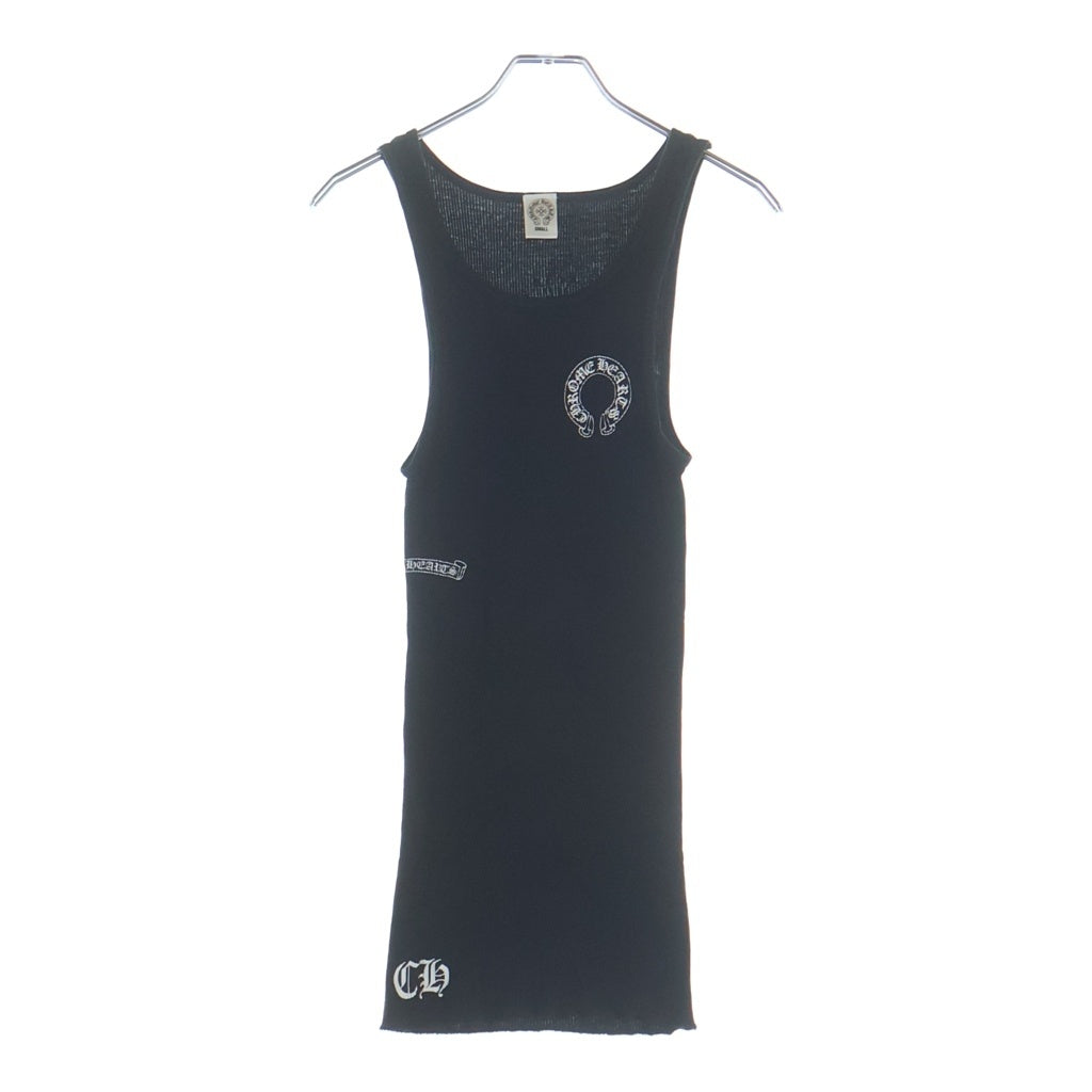 CHROME HEARTS(クロムハーツ) OLD ホースシュー CHプラスプリント タンクトップ ブラック