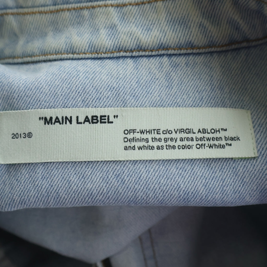 OFF-WHITE(オフホワイト) 20SS Oversized Denim Jacket オーバーサイズ デニムジャケット インディゴ OMYD017R20386018