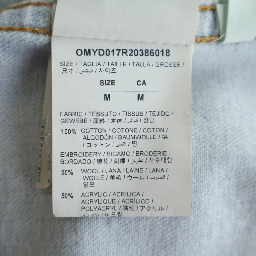 OFF-WHITE(オフホワイト) 20SS Oversized Denim Jacket オーバーサイズ デニムジャケット インディゴ OMYD017R20386018