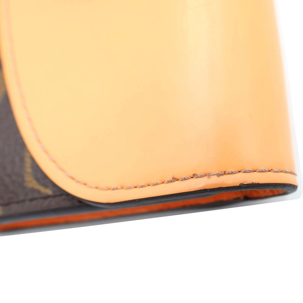 LOUIS VUITTON(ルイヴィトン) ポルトモネ・ロザリ コンパクト ウォレット モノグラム ブラウン/オレンジ M83581