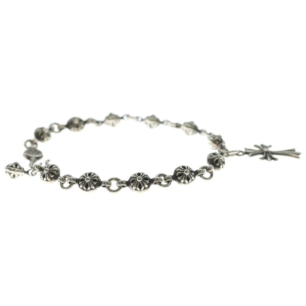 CHROME HEARTS(クロムハーツ) NO1 BALL #1クロスボール タイニーCHクロス付き ブレスレット シルバー
