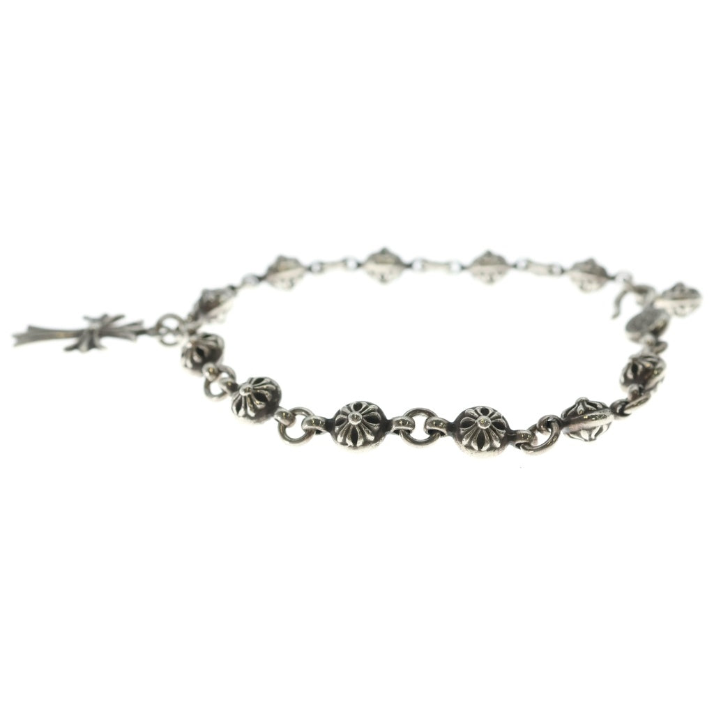 CHROME HEARTS(クロムハーツ) NO1 BALL #1クロスボール タイニーCHクロス付き ブレスレット シルバー