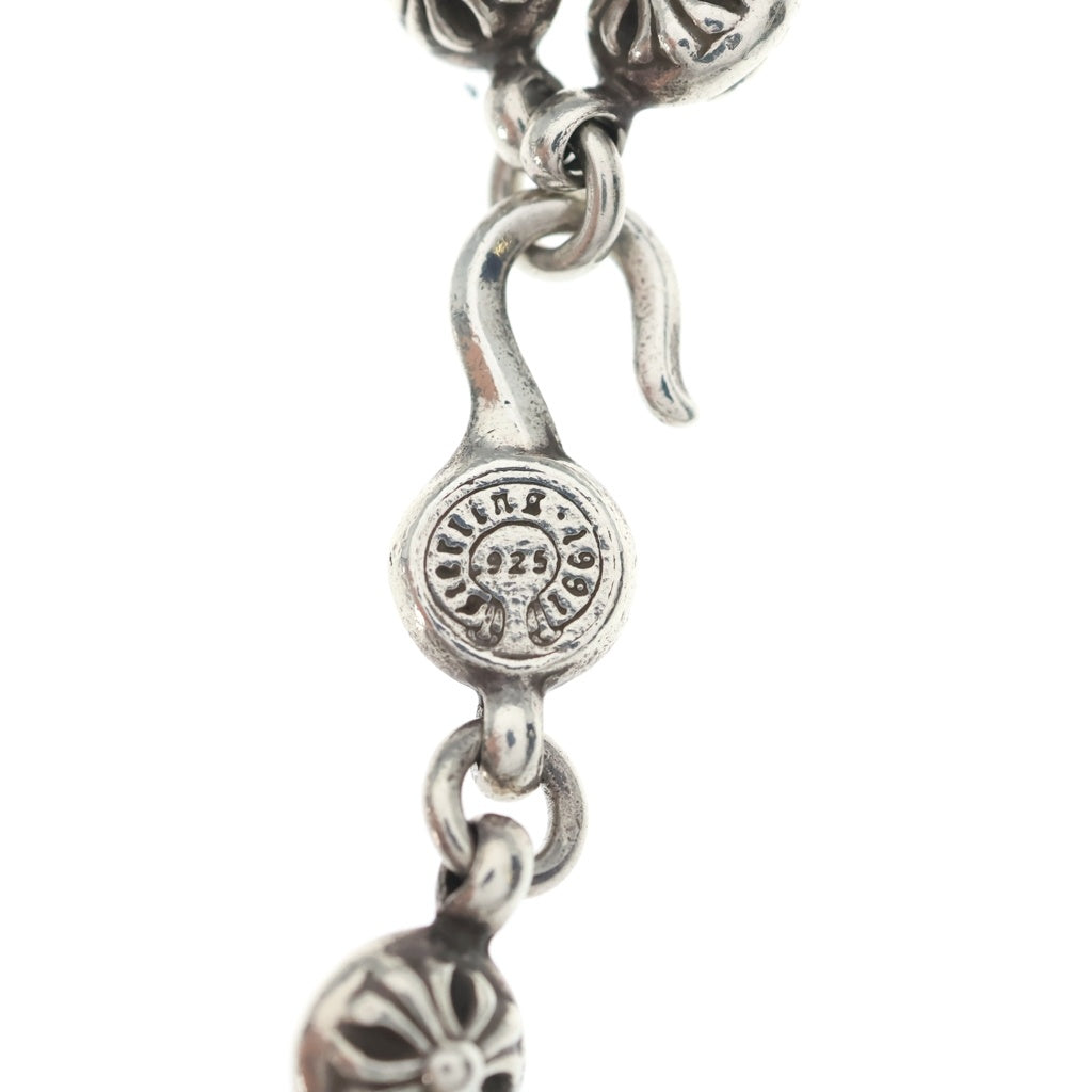 CHROME HEARTS(クロムハーツ) NO1 BALL #1クロスボール タイニーCHクロス付き ブレスレット シルバー
