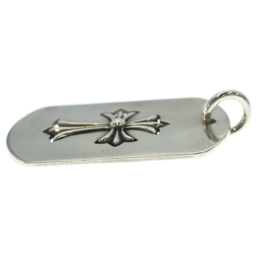 CHROME HEARTS(クロムハーツ) D TAG LRG CO CRS カットアウトクロスドッグタグ ラージ ペンダントトップ シルバー BCA239