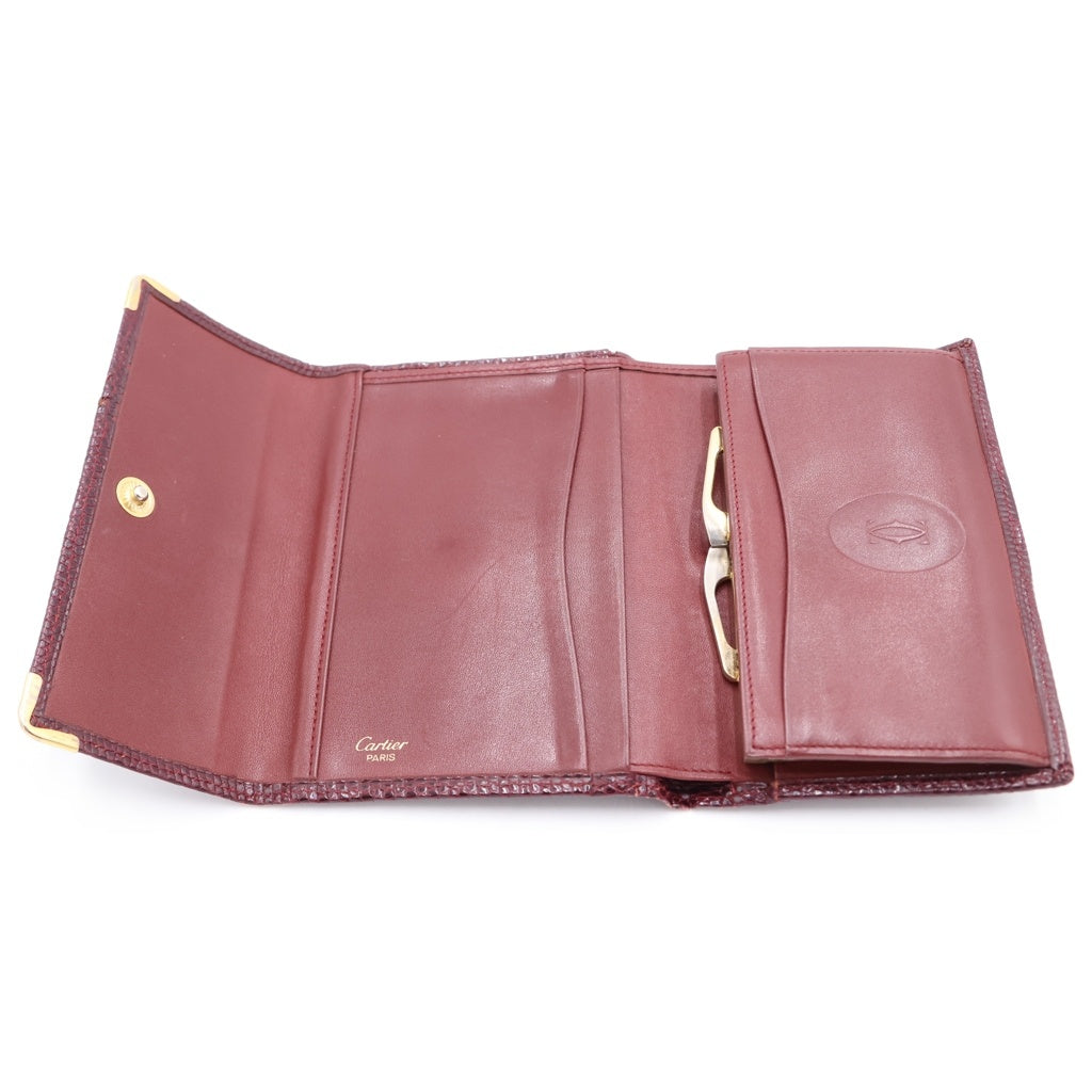 Cartier(カルティエ) ウォレット 財布 ボルドー レディース