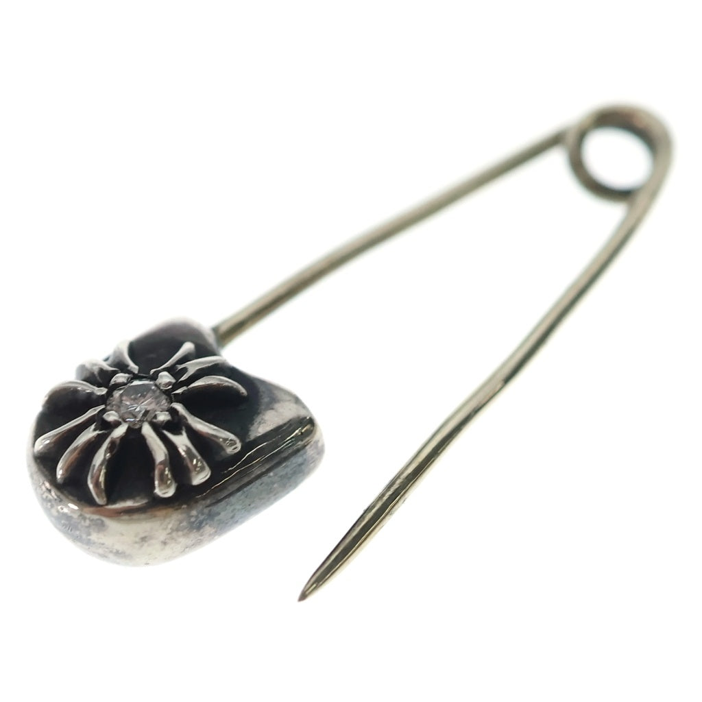 CHROME HEARTS(クロムハーツ) SAFETY PIN 1DIA セーフティピン 1ダイヤ シルバー