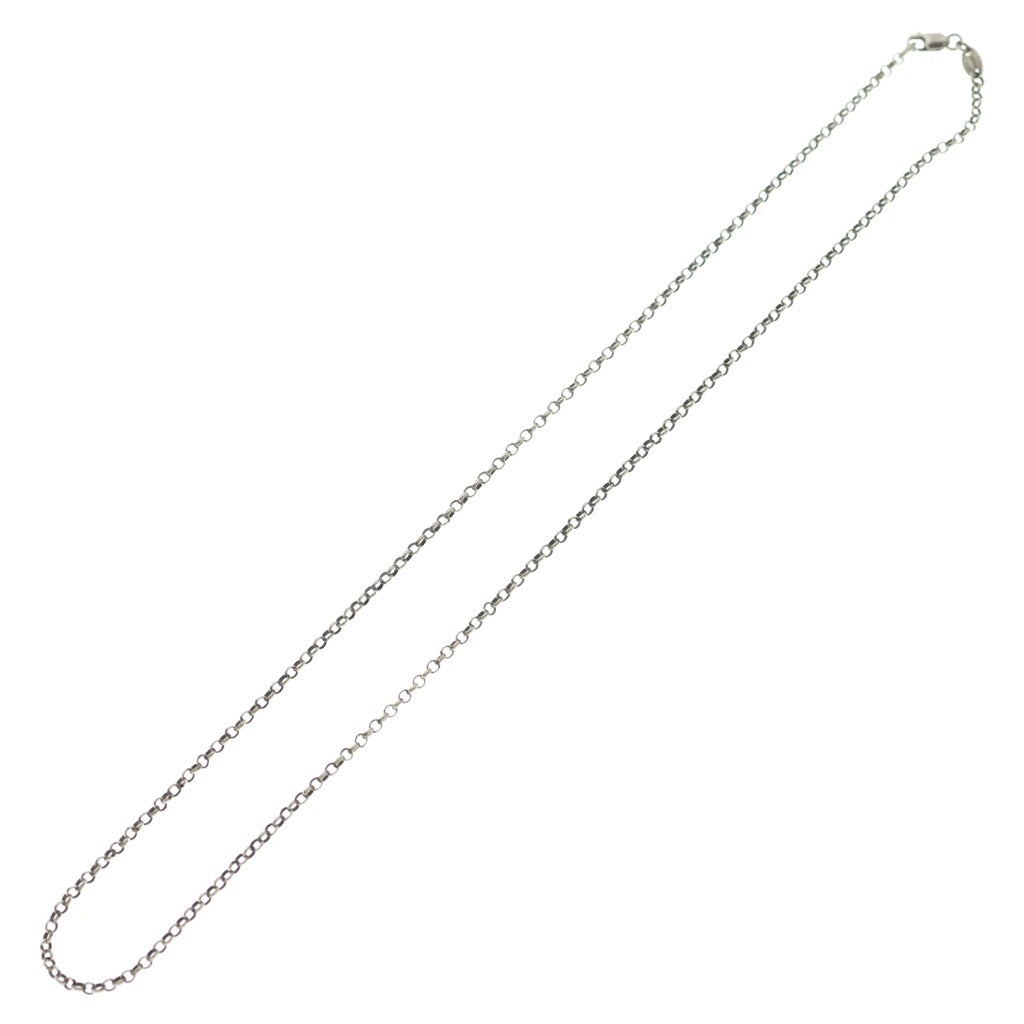 CHROME HEARTS(クロムハーツ) NECKCHAIN R20 ロールチェーンネックレス 20inch シルバー BCA084