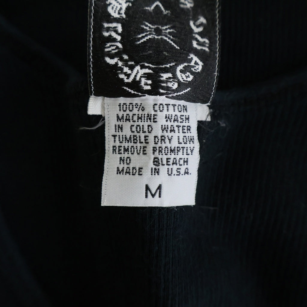CHROME HEARTS(クロムハーツ) OLD NECK LOGO FUCK YOU オールド ネックロゴプリント タンクトップ ノースリーブカットソー ブラック