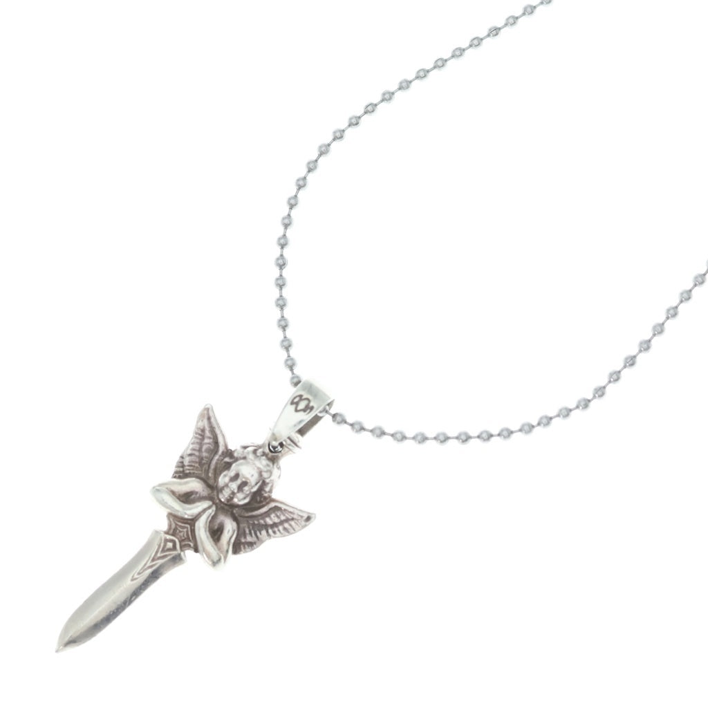 GOTHIC YOHJI YAMAMOTO(ゴシック ヨウジヤマモト) ANGEL DAGGER PENDANT TOP エンジェルダガー ペンダント SV950 シルバー ‐