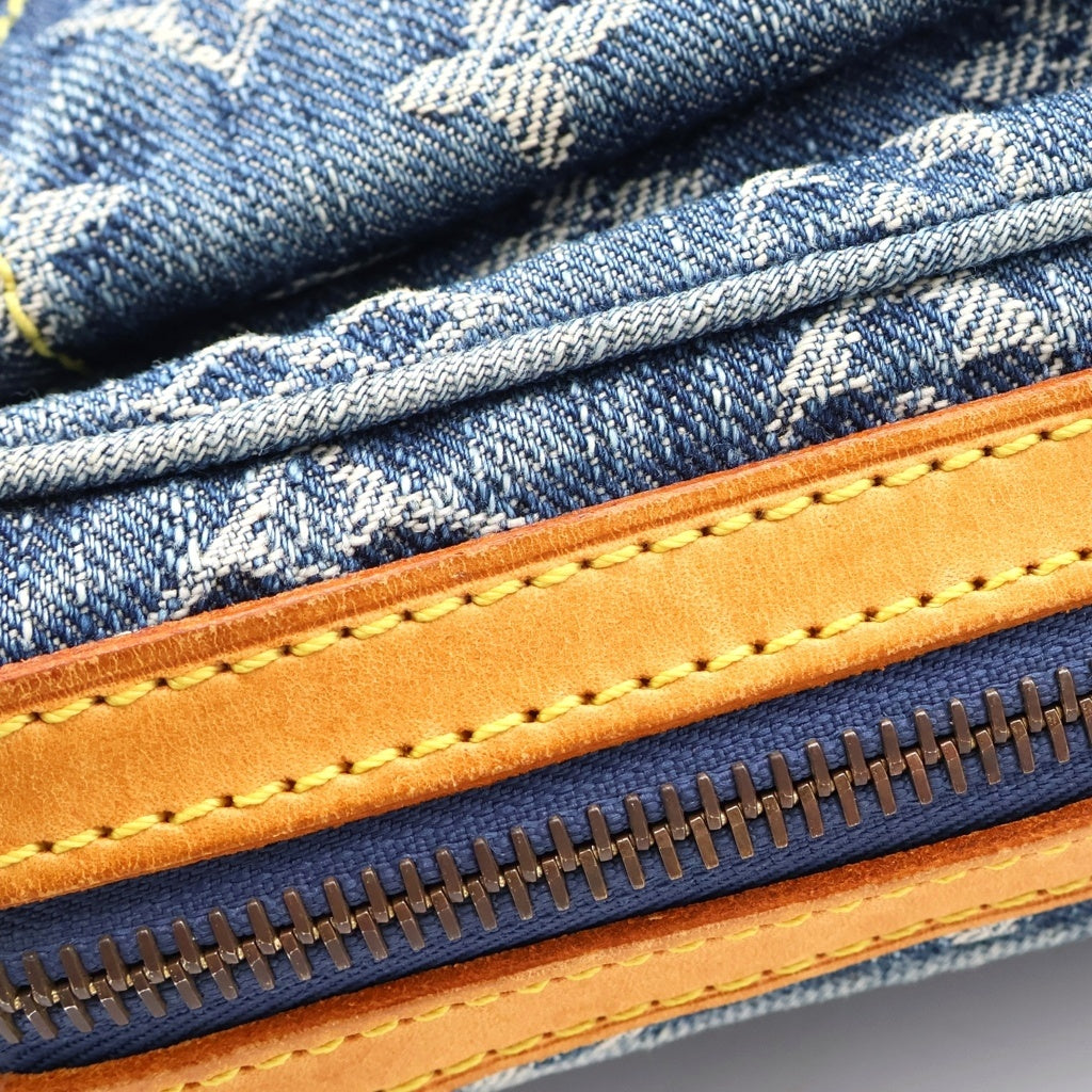 LOUIS VUITTON(ルイヴィトン) モノグラム デニム バムバッグ ウエストバッグ インディゴ M95347