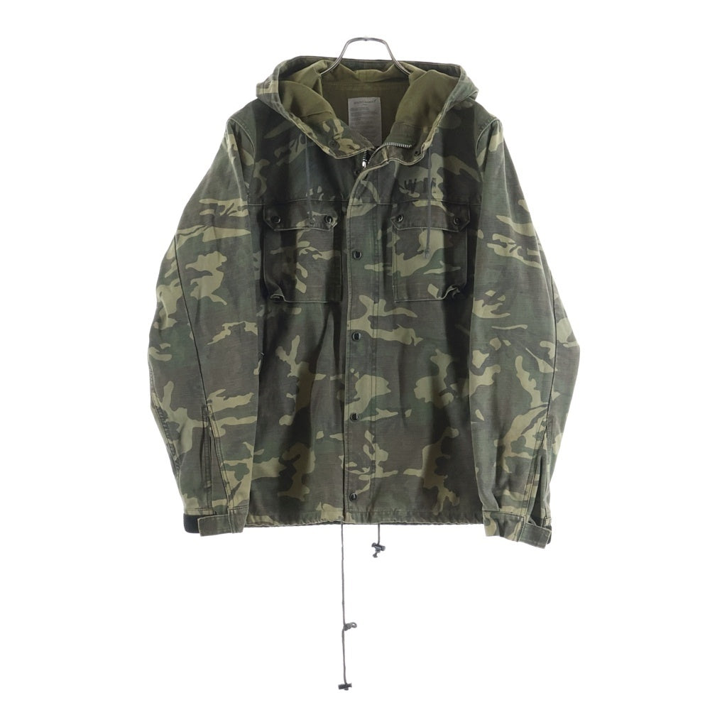 WACKO MARIA(ワコマリア) 最初期 AK-47 Military Hooded Jacket Camo ミリタリー フーデッド ジャケット カーキ