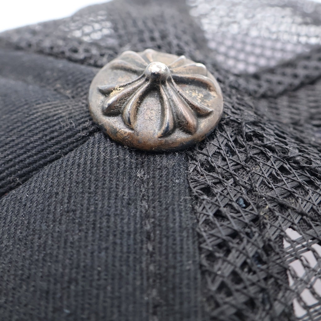 CHROME HEARTS(クロムハーツ) ×MATTY BOY CHOMPER TRUCKER CAP マッティボーイ チョンパー ロゴ刺繍 メッシュ トラッカーキャップ 帽子 ブラック
