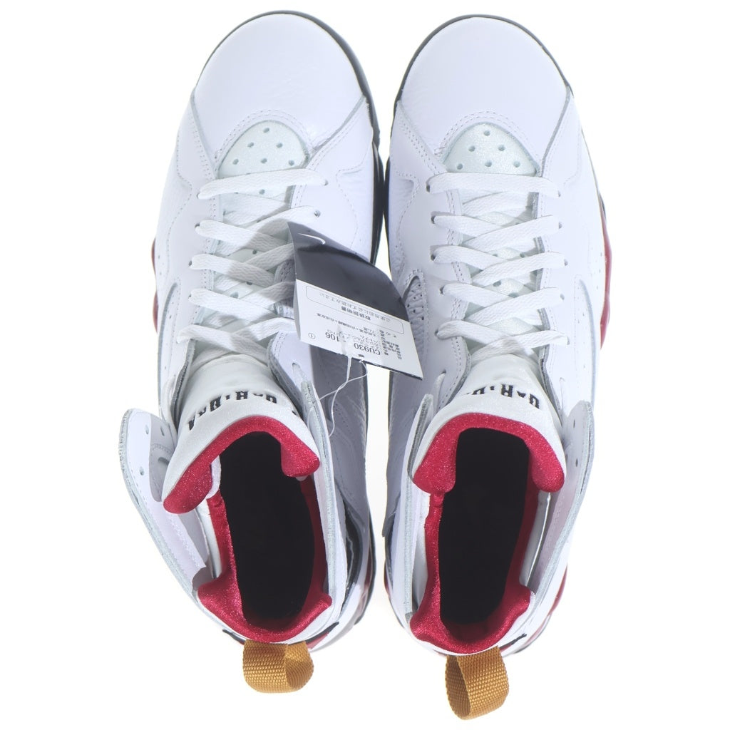 NIKE(ナイキ) AIR JORDAN 7 RETRO Cardinal エアジョーダン レトロ カーディナル ハイカットスニーカーホワイト CU9307-106 US11/29cm
