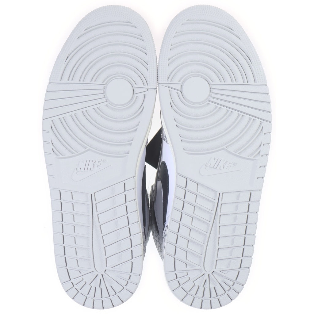 NIKE(ナイキ) AIR JORDAN 1 RETRO HIGH OG WHITE CEMENT ELEPHANT エアジョーダン1 ホワイトセメント サファリ ハイカットスニーカー グレー DZ5485-052 US11/29cm DZ5485-052