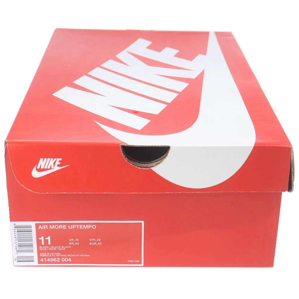 NIKE(ナイキ) AIR MORE UPTEMPO エアモアアップテンポ ハイカットスニーカー ブラック US11/29cm 414962-004
