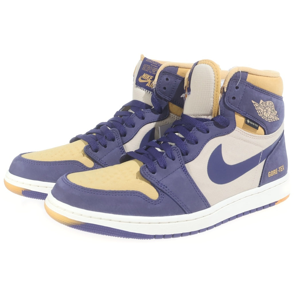 NIKE(ナイキ) Air Jordan 1 Element GORE-TEX エアジョーダン1 エレメント ゴアテックス ハイカットスニーカー イエロー/パープル US11/29cm DB2889-501