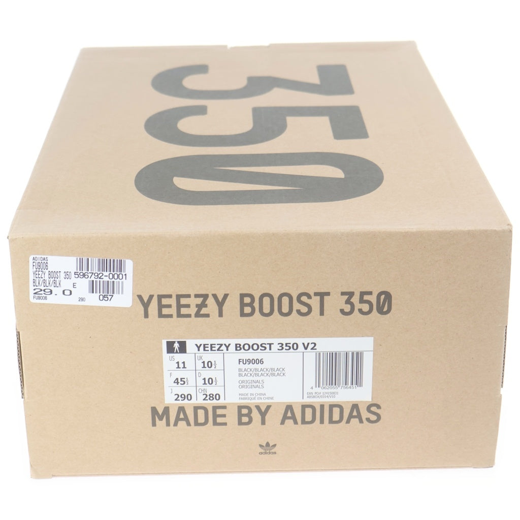 adidas(アディダス) YEEZY BOOST 350 V2 イージーブースト 350 V2 ローカットスニーカー ブラック FU9006 US10.5/28.5cm