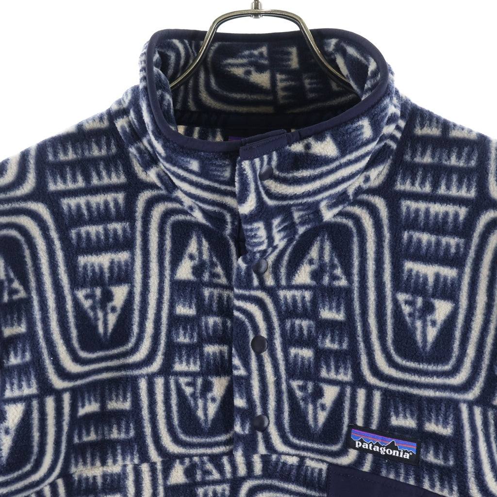 PATAGONIA(パタゴニア) Lightweight Synchilla Snap-T ライトウェイト シンチラスナップT プルオーバー フリース 胸ポケット ブルー STY25551 STY2555