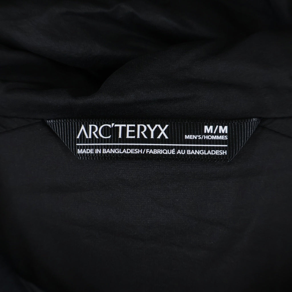 ARC'TERYX(アークテリクス) Atom Hoody アトム フーディーナイロン ジップアップフーディー ブラック X000009556