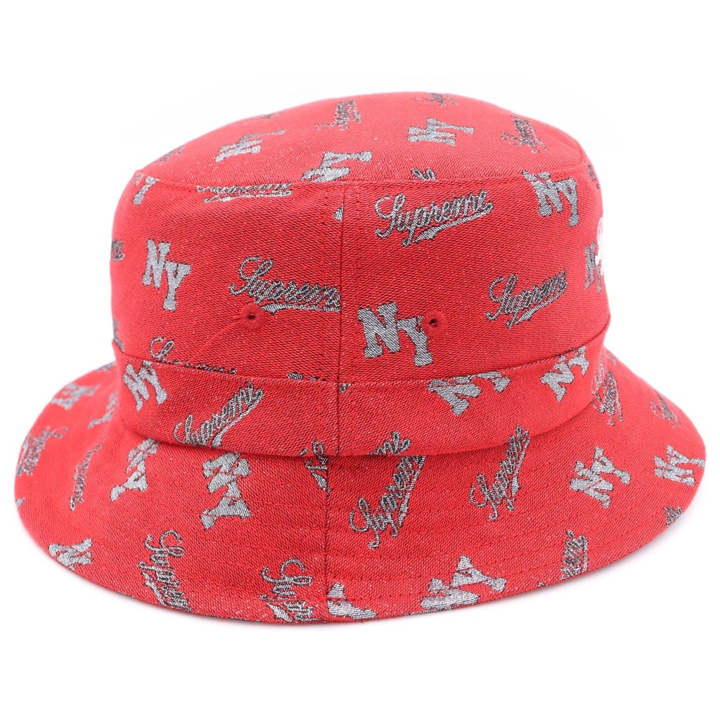 SUPREME(シュプリーム) 26SS モノグラム クラッシャー バケットハット レッド