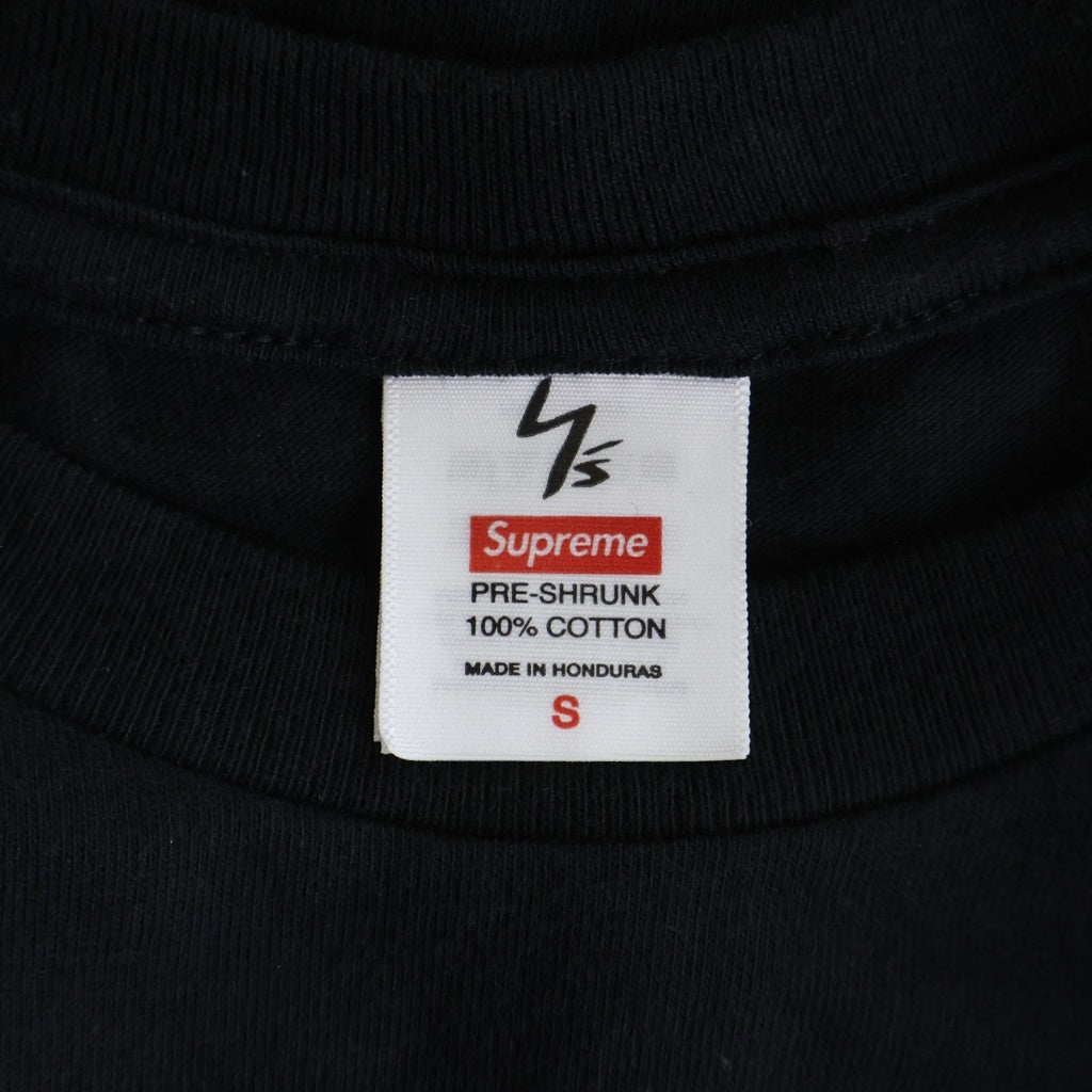 SUPREME(シュプリーム) 25AW ×Y's by Yohji Yamamoto Star Tee ワイズ ヨウジヤマモト スターロゴ半袖Tシャツ ブラック ‐