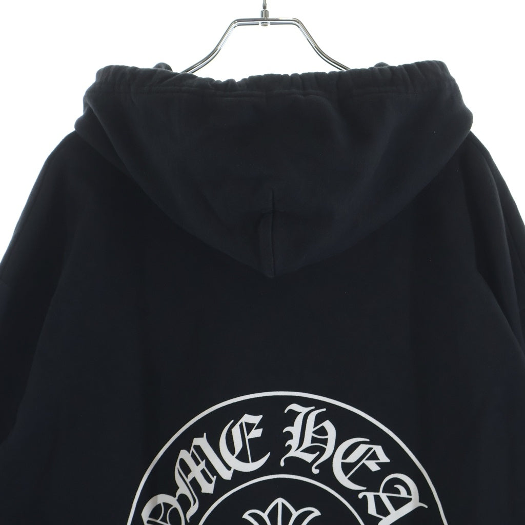 CHROME HEARTS(クロムハーツ) OSAKA Horseshoe Hoodie 大阪限定 ホースシューフーディ プルオーバー パーカー ブラック ‐