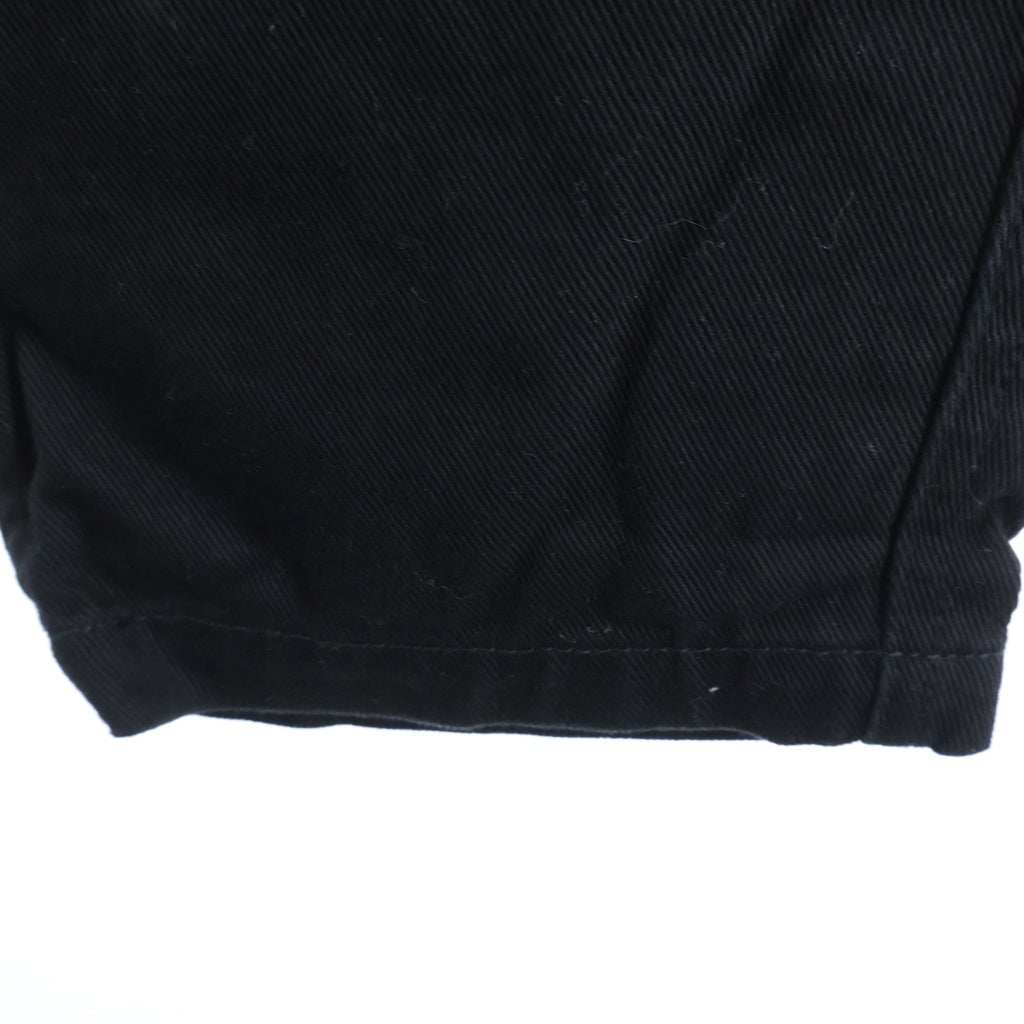 BLACK Scandal Yohji Yamamoto(ブラックスキャンダルヨウジヤマモト) KATSURAGI TACK STRING PANTS カツラギ タックストリングパンツ コットンパンツ ブラック HG-P94-059