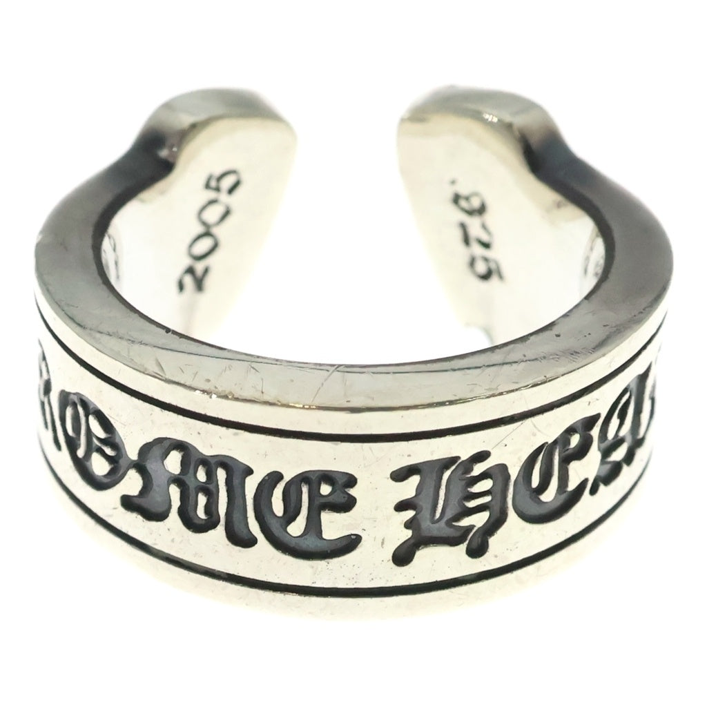 CHROME HEARTS(クロムハーツ) LG SCROLL LABEL ラージスクロールラベル リング シルバーBCA383