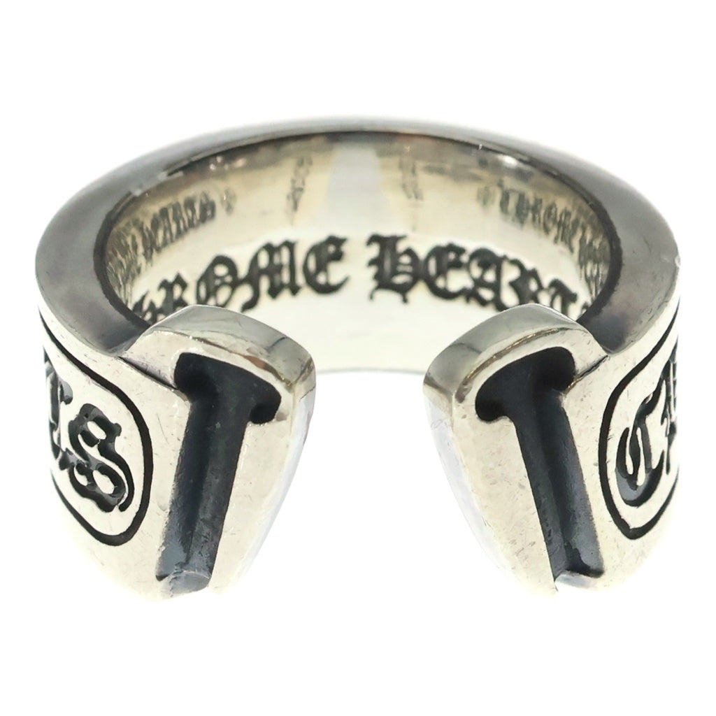 CHROME HEARTS(クロムハーツ) LG SCROLL LABEL ラージスクロールラベル リング シルバーBCA383